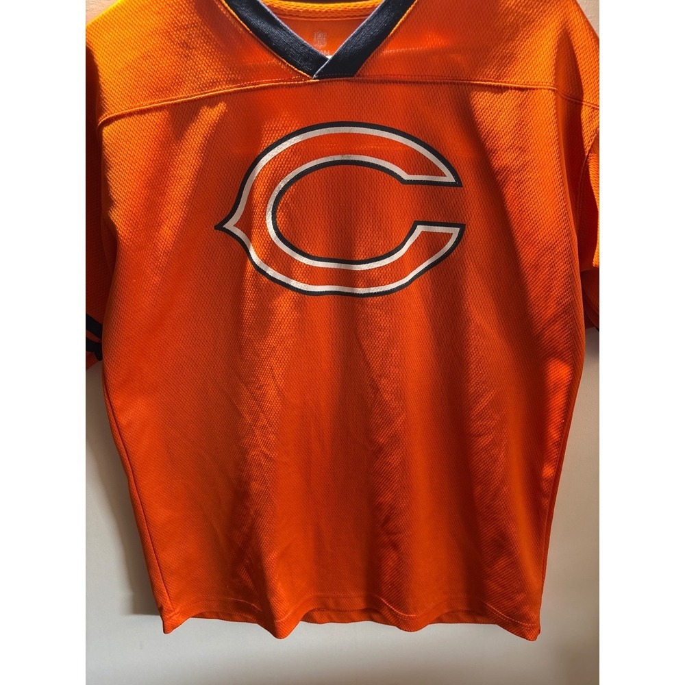 NFL Team Apparel Chicago Bears Orange Jersey Football Shirt Size XL - Picture 4 of 6